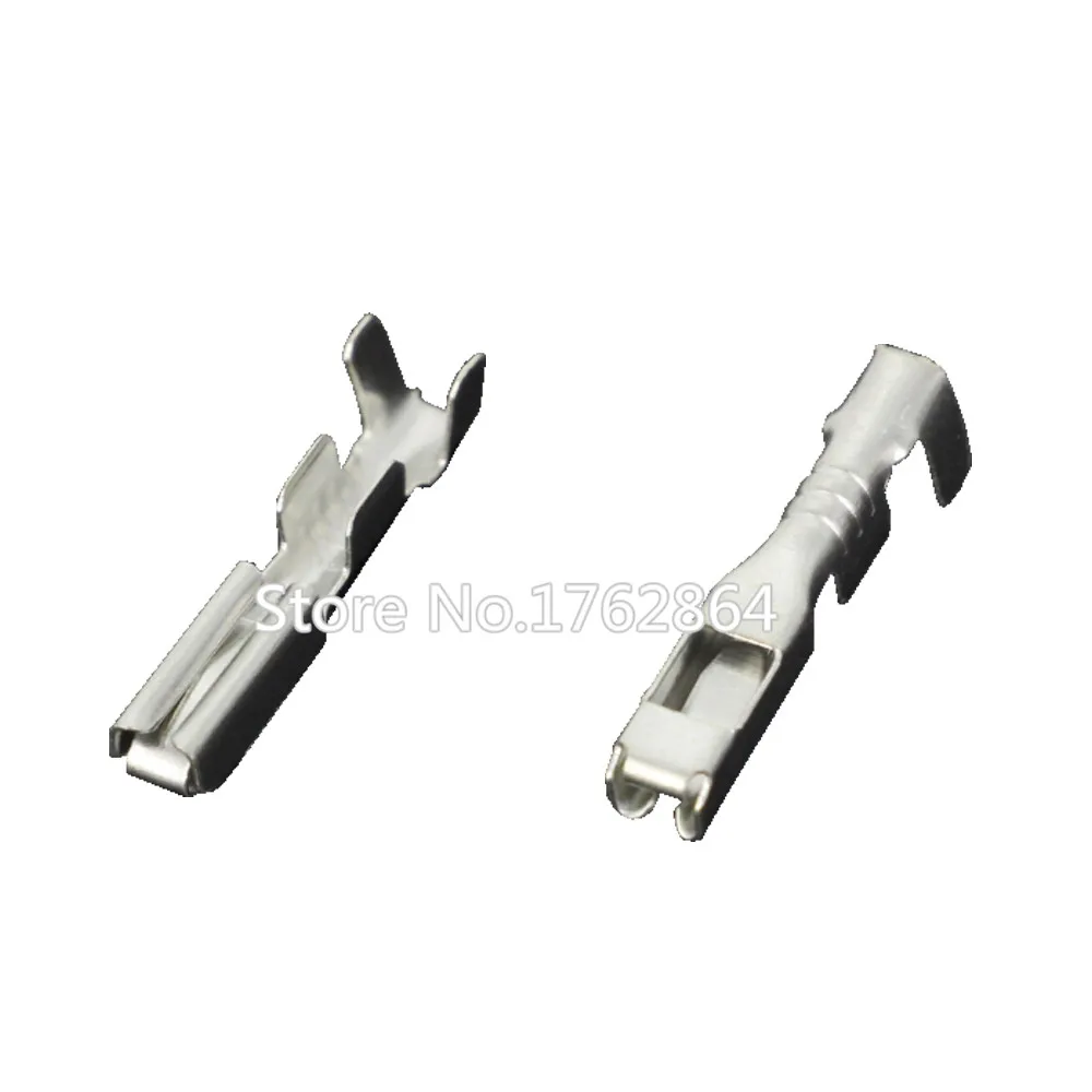 

100 PCS DJ621-G2*0.6A 2.0 Series Automotive Terminal Wiring Copper Terminal Female Terminal