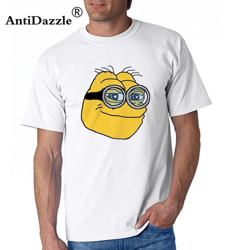 Antidazzle летняя оригинальная новая брендовая Милая Мужская футболка Pepe Minion с