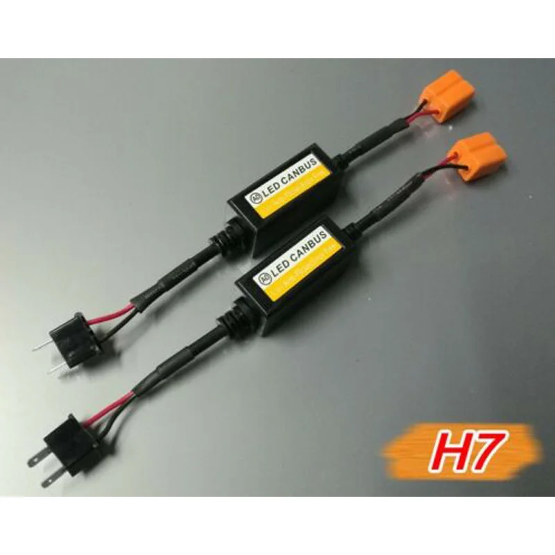 1x H1 H4 H7 H11 3157Car светодиодный декодер Canbus Error Free резистор 12 в 1 шт. фар матовые