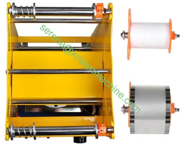 Маленькая ручная машина для запечатывания пластиковых бумажных стаканчиков