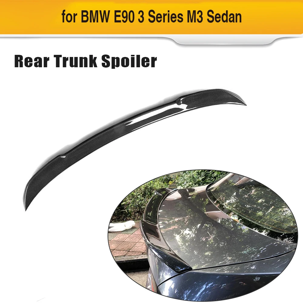 

Carbon Fiber Car Rear Trunk Spoiler Wing for BMW 3 Series E90 M3 320i 323i 325i 328i 335d 335i 2005-2011 Car Sticker Spoiler