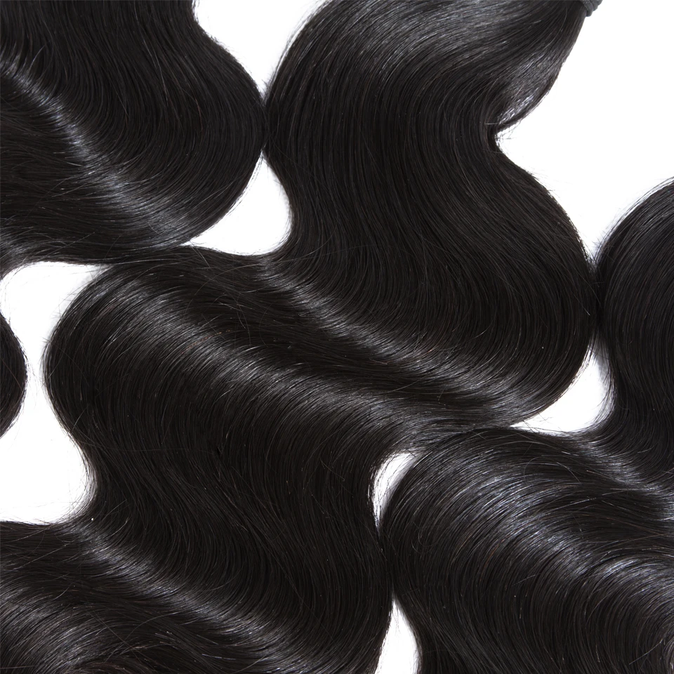 Бразильские волосы remy, волнистые, 1 шт., человеческие волосы, пряди 8-30 дюймов, двойной уток, натуральный цвет, можно окрашивать