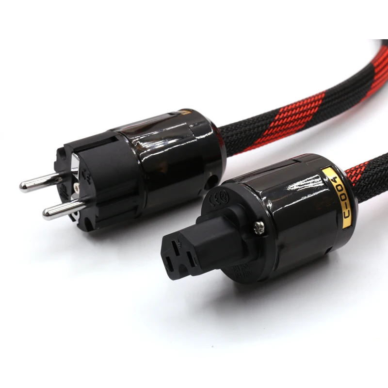 Hi-Fi аудио кабель питания переменного тока ЕС
