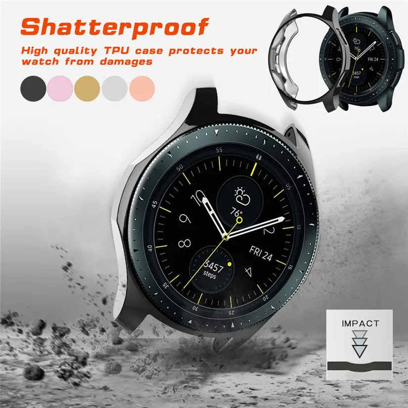 HIPERDEAL ультратонкий защитный чехол из ТПУ с покрытием для Samsung Galaxy Watch 42 мм умные