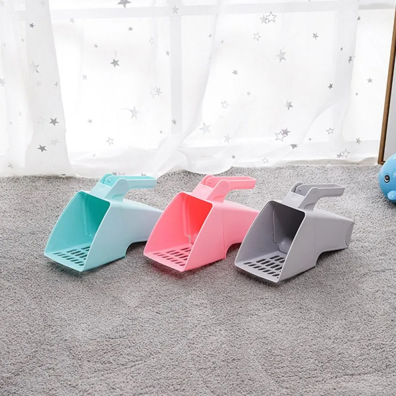 Совок для очистки кошачьего песка с мусорными пакетами полезная Лопата туалета