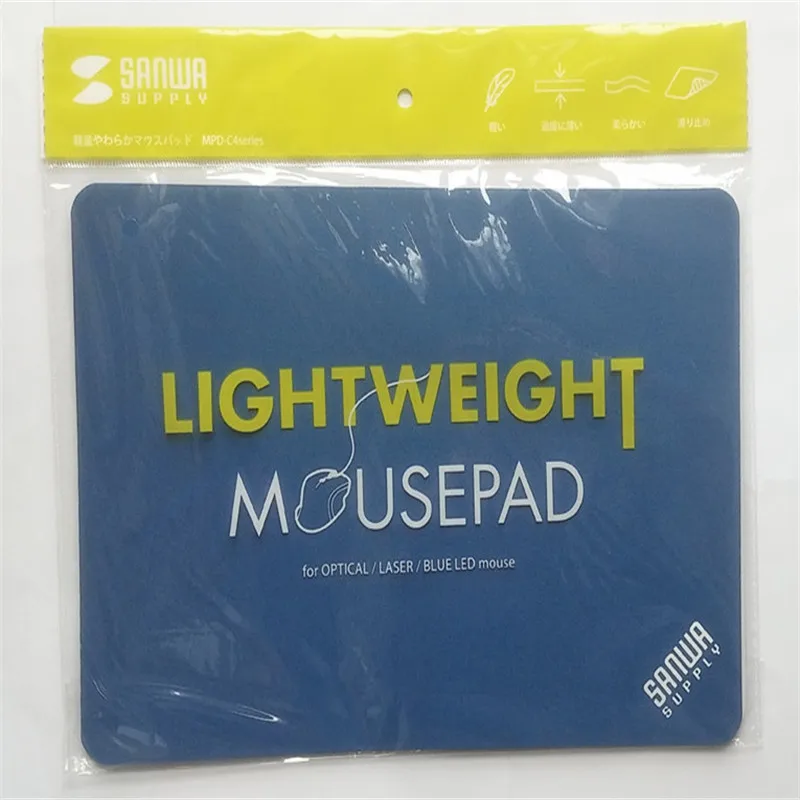 SANWA SUPPLY anti-skid game mouse pad for home office e-sports lightweight breathable thin smooth | Компьютеры и офис