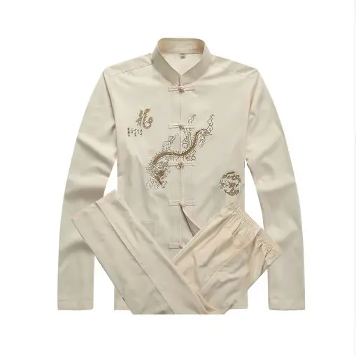 Новые 4 вида цветов мужские с коротким рукавом Боевые искусства кунг-фу Униформа