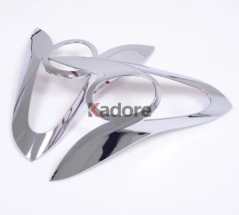 Для Suzuki Alto GF GLX Хэтчбек 2009 2010 2011 ABS хромированная головка лампы свет крышка отделка внешняя передняя лампа декоративный автомобильный стикер