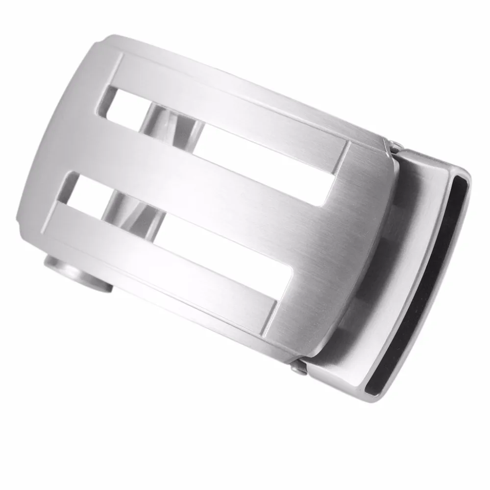 Мужская поясная пряжка 7 см Нержавеющая сталь металла автоматические pin пряжки