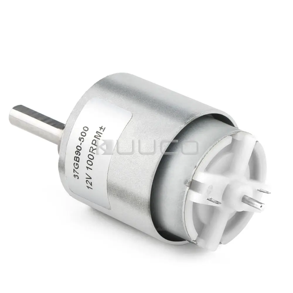 DC Мотор редуктор 12 В 2 Вт 100 ОБ./МИН. Мощный High Torque Коробка Передач двигатель для