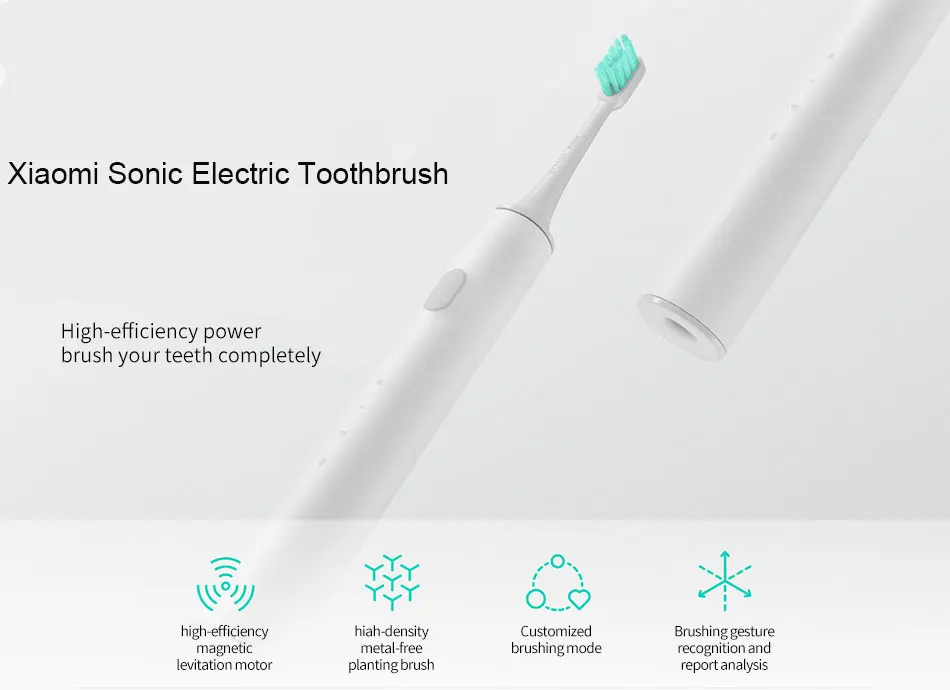 Xiaomi sonic электрическая зубная щетка Mijia APP Ultra sonic зубная щетка перезаряжаемая водонепроницаемая USB беспроводная зарядка