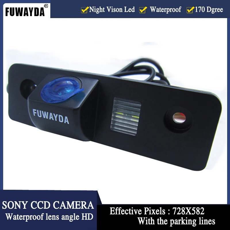 Камера заднего вида Автомобильная FUWAYDA беспроводная HD CCD 4 3 дюйма |