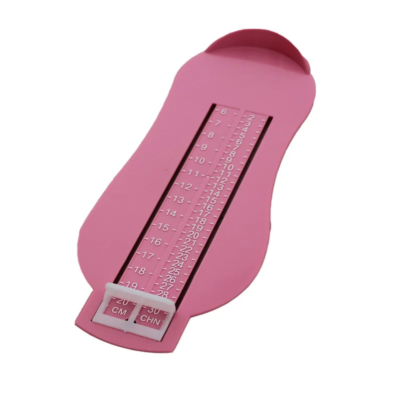 style2 pink Детский измерительный прибор для ног Монтессори Размер Измерительная Линейка Инструмент Развивающие игрушки для детей - Цвет: style2 pink
