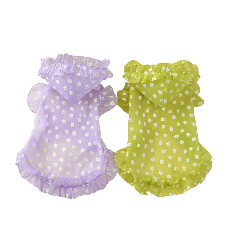 Новая собака солнцезащитный крем весна лето домашний питомец милый маленький