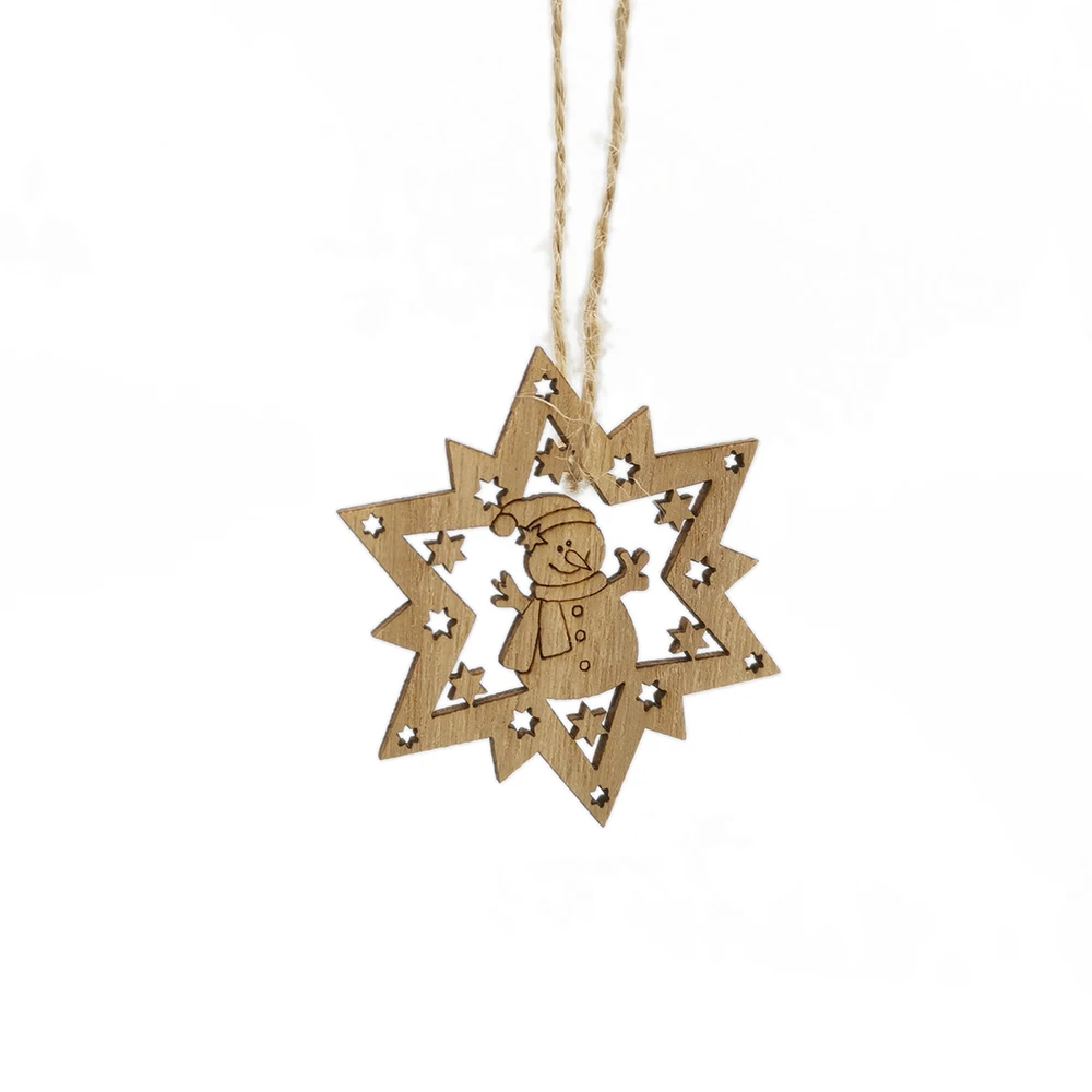 10 шт. незаконченные деревянные двери со звездами с вырезами в форме звезд дерево