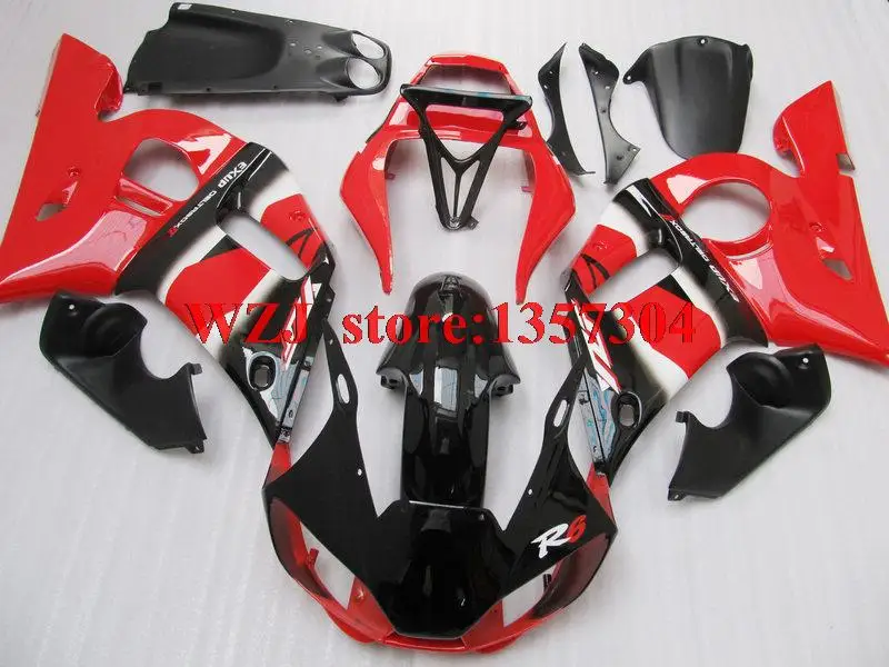 Кузов YZFR6 YZF600 R6 2002 1998-2002 ВПРЫСКА Наборам зализа 00 01 | Автомобили и мотоциклы