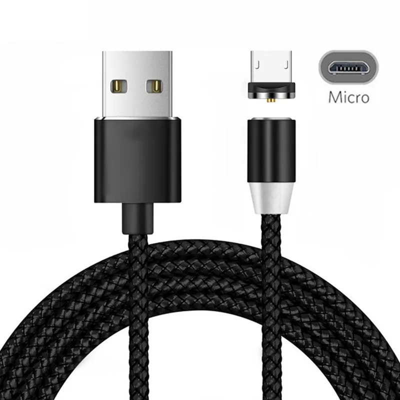 Зарядный кабель ZTE Blade V9 V7 A7 A6 A5 A3 2019 светодиодный магнитный Micro USB для Samsung galaxy A10 M10 J4