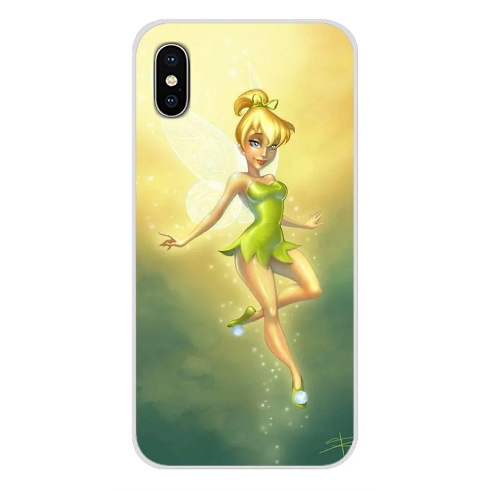 Tinkerbell в ТПУ с принтом &quotТардис (мягкий прозрачный просвечивающийся чехол Чехлы