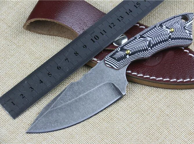 Охотничьи ножи BOKE PE558 G10 с ручкой 58 охотничьи фиксированным многофункциональным