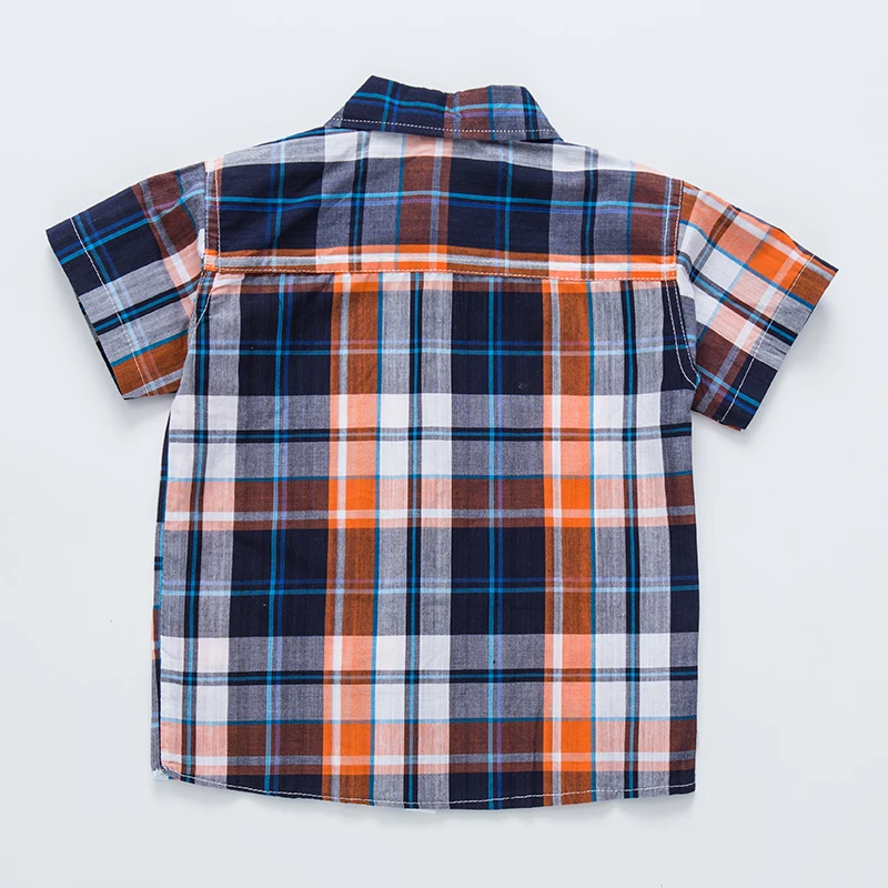Boys Shirts for Kids Summer 2018 Fashion New Plaid Long Sleeve England School Trend Children Clothes Baby Boy Shirt | Мать и ребенок