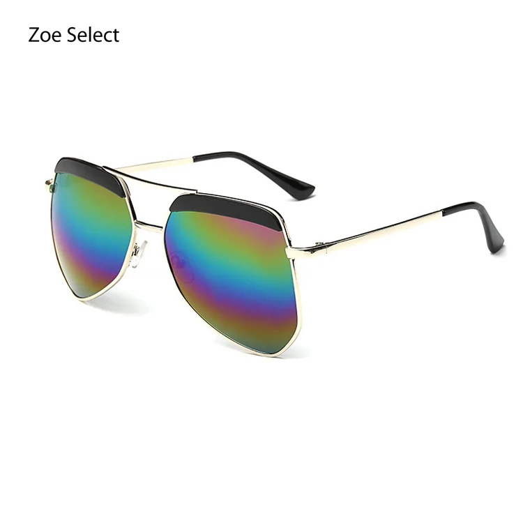 Мода 2017 г. Для женщин бренд Дизайн кошачий глаз Защита от солнца Очки сплав Рамки