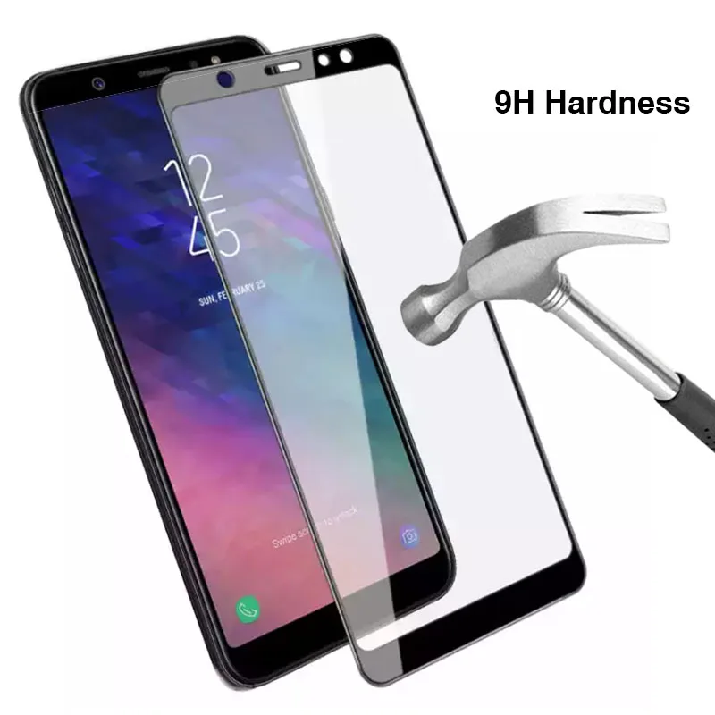 Защитное стекло для Samsung A6 A5 A3 A7 2017 A8 Plus 2018 A9 Star закаленное защитное Sumsung 2016 защита