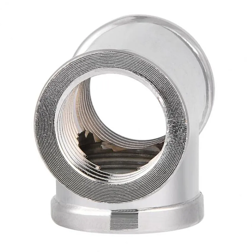 GKD G1/4 ''cube акриловый латунный 3 сторонний адаптер для компьютерной системы