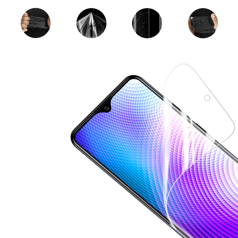 EXUNTON 3 шт для huawei Honor 8X MAX 3D передний полный охват ультра тонкая Супер Прозрачная