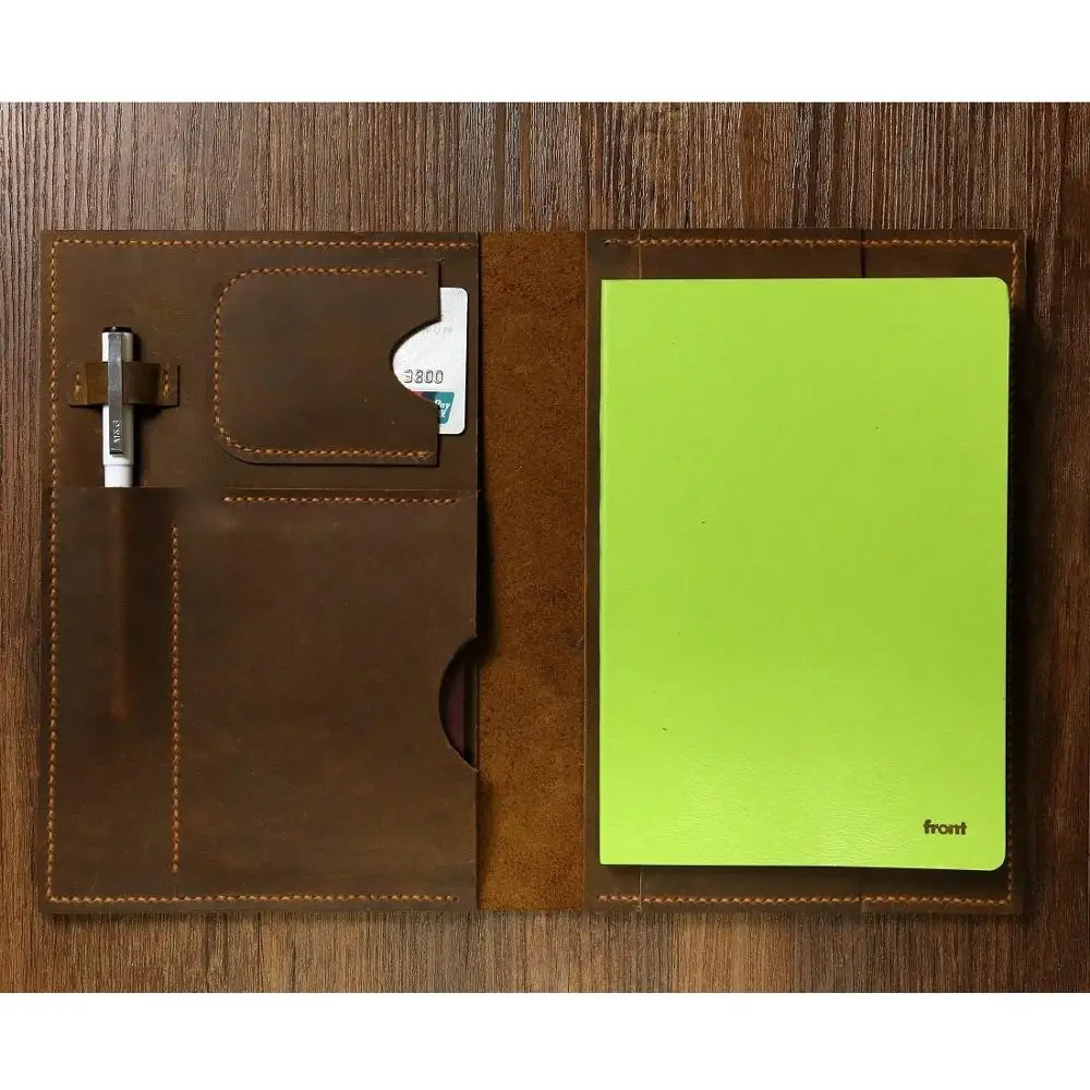 Кожаный чехол для ноутбука A5 Moleskine портфель из потертой кожи iPad mini Дорожный