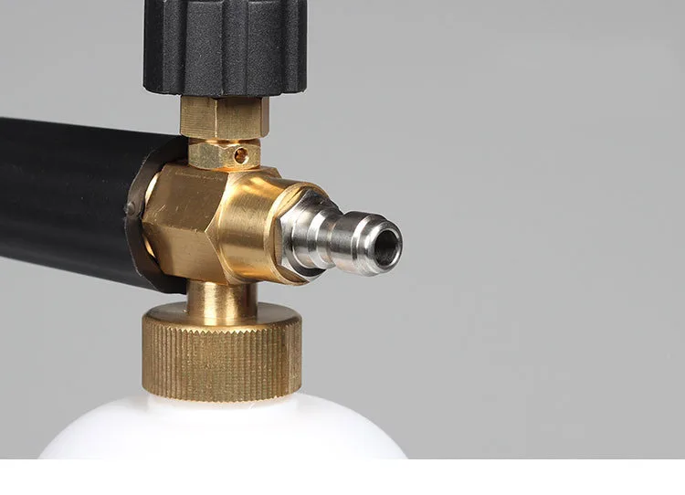 Автомобильный WaCar-Styling пенный пистолет, автомойка под давлением, струйная мойка, 1/4 дюймов, быстросъемный Регулируемый пенопласт, пенопластовая пушка, инструменты