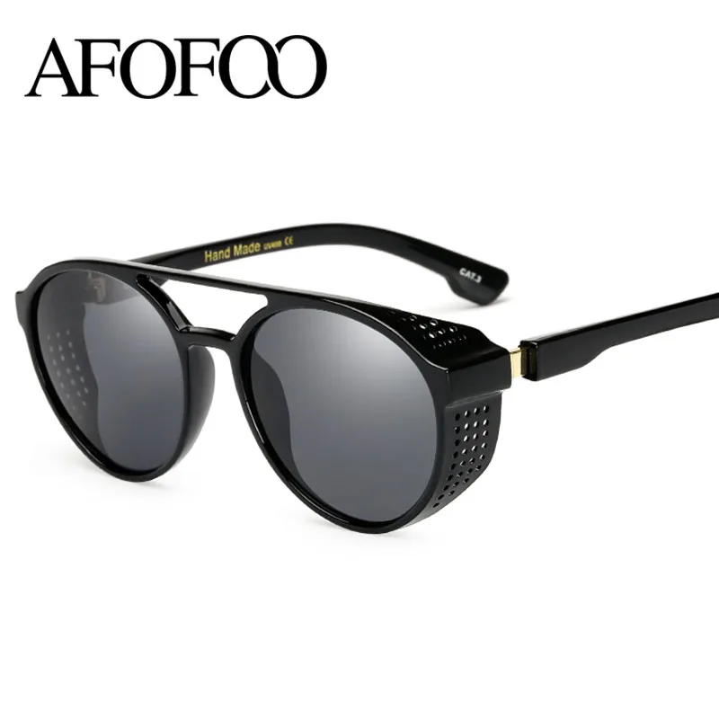 Солнцезащитные очки AFOFOO зеркальные для мужчин и женщин Модные Винтажные
