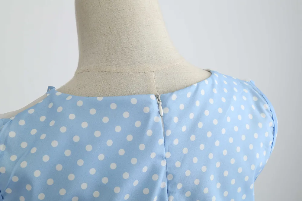 FREE OSTRICH Women Dress Vintage Dot Printing Sleeveless Mesh Patchwork Pleated Refined Noble Trend Summer New Short | Женская одежда