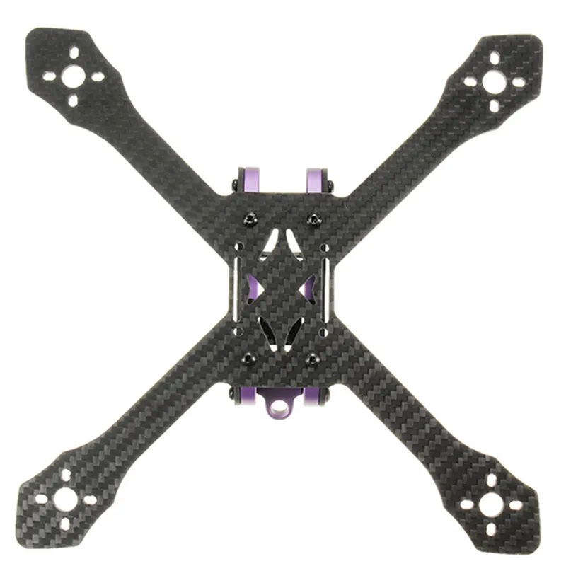 Специальное издание Realacc Purple215 215 мм 4 мм толщина руки углеродное волокно DIY RC гоночный комплект рамы для FPV Racer дроны Квадрокоптер