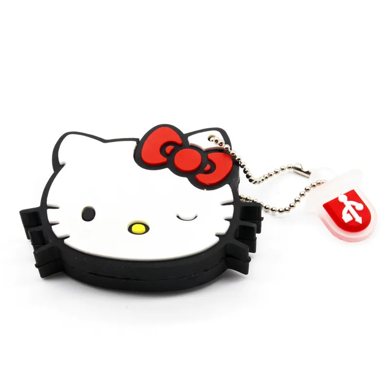 red JASTER hello kitty Usb флеш-накопитель 64 ГБ 32 ГБ флеш-накопитель 4 ГБ 8 ГБ 16 ГБ мультфильм U Диск флеш-карта Горячая Распродажа карта памяти - Цвет: red