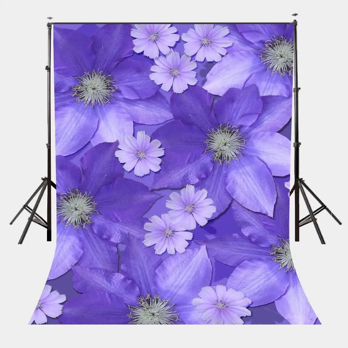 

5x7ft Backdrop Ultra Violet Flower Wall Photography Background Pantone