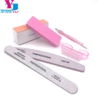 Набор пилок для ногтей инструменты для УФ гель-лака, 6 шт.компл.