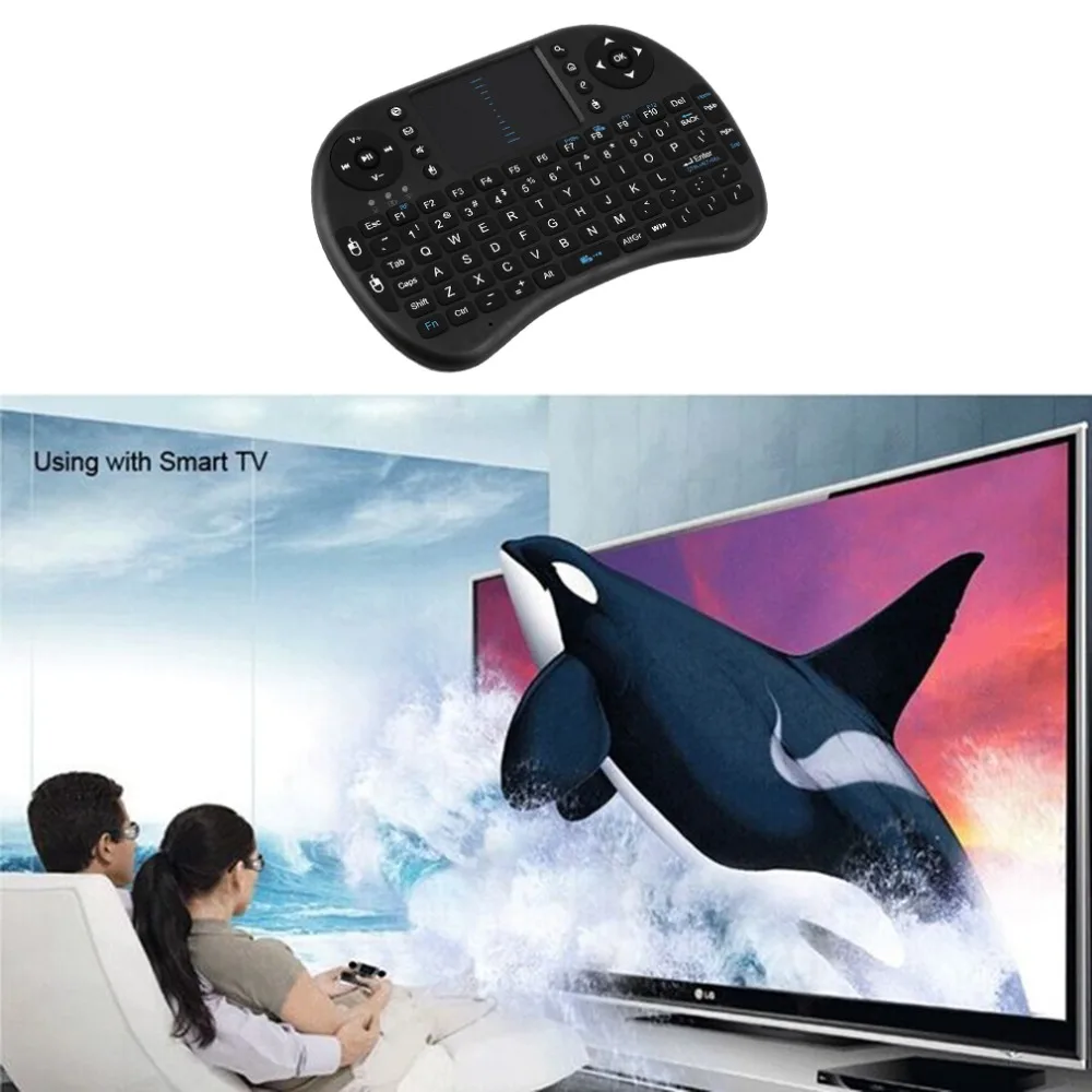 Tianfour Mini i8 Клавиатура Air Fly разъем для мыши Play беспроводной тачпад пульт