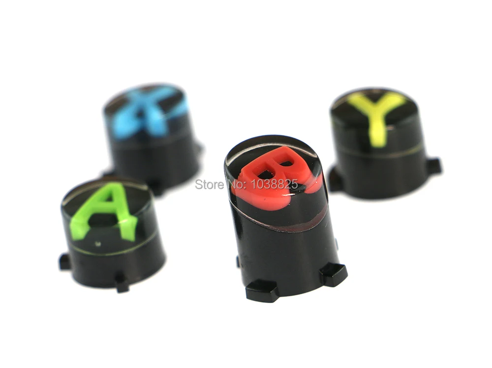 

30sets/lot Replacement ABXY Black Buttons Set Custom Mod for xbox one Controller