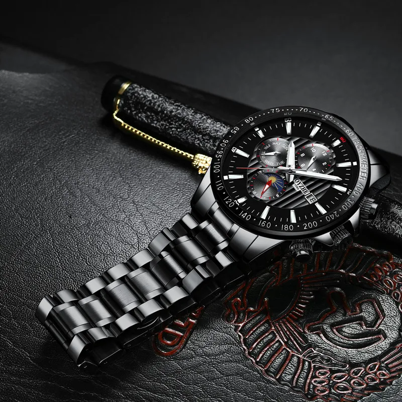 BOYZHE Herren Neue Automatische Mechanische Uhr Edelstahl Mode Повседневный Leucht Luxus Marke Sport Uhren Relogio