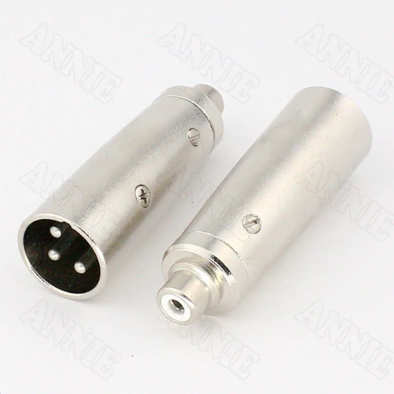 30 шт./лот J3P 3 контактный XLR штекер к RCA гнездо полюсный Cannon Female To Lotus Plug|xlr male|xlr xlrxlr |