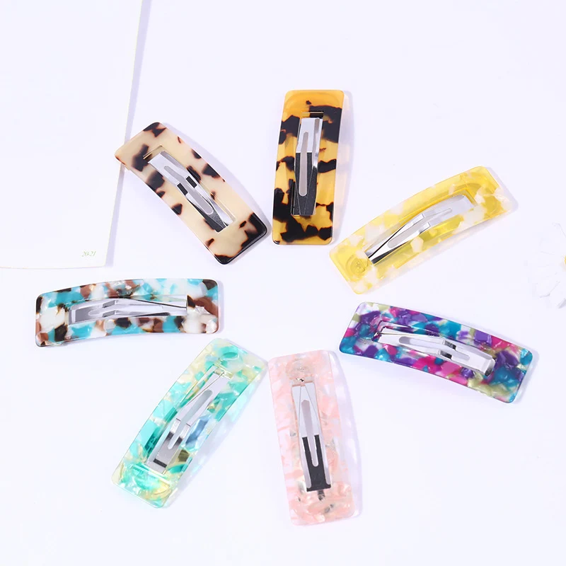 Женские блестки из оловянной фольги 1 шт. 48 цветов | Зажимы для волос