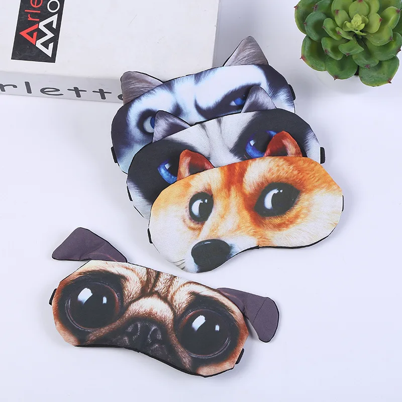 

Дорожный мешок со льдом для сна, с 3D рисунком животных