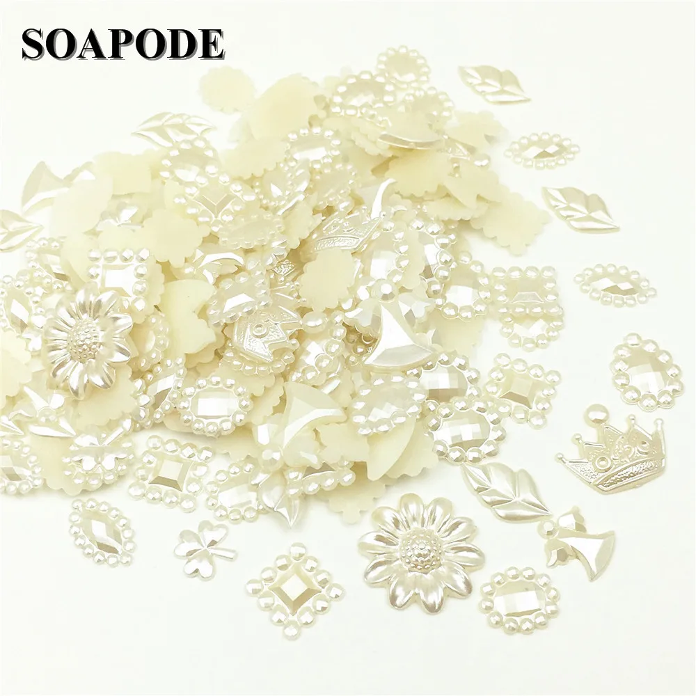 Новое поступление бусины разных цветов цвета слоновой кости из АБС-пластика с