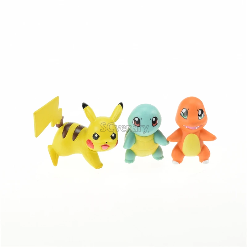 Figma 052 Ash Ketchum Пикачу Squirtle Charmander ПВХ фигурку Коллекционная модель игрушки|model toy|figures