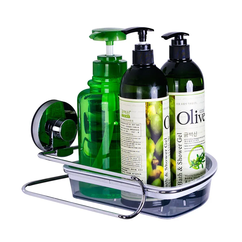 Хромированные полки для ванной комнаты настенные без сверления сильный