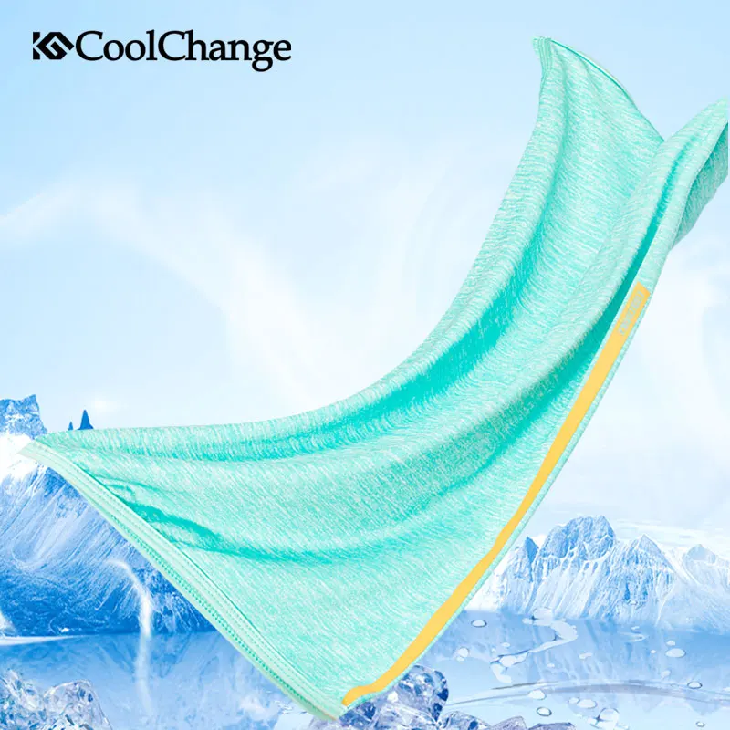 CoolChange велосипедный шарф летняя ткань со льдом анти УФ головной убор Дышащая MTB