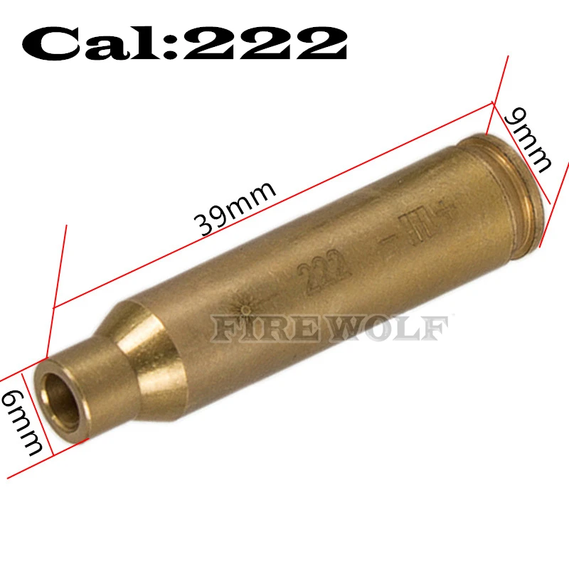 Огонь волк охота лазерный прицел красного цвета Cal.308. 45. 38. 30 Cal 7 мм 8 9 Cal.303 300 30win