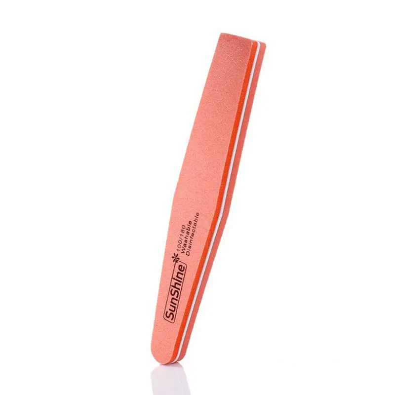 3 Pcs/lot Double Side 100/180 Sunshine Nail Files Buffer Buffing Manicure Pedicure Art Tool For Nails Decoration | Красота и здоровье