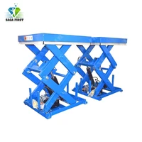 electric double scissors hydraulic lifting tables