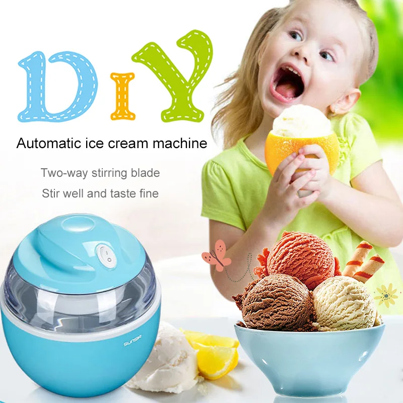 Портативный DIY автоматический 220 в домашний Мороженое Форма под лед крем